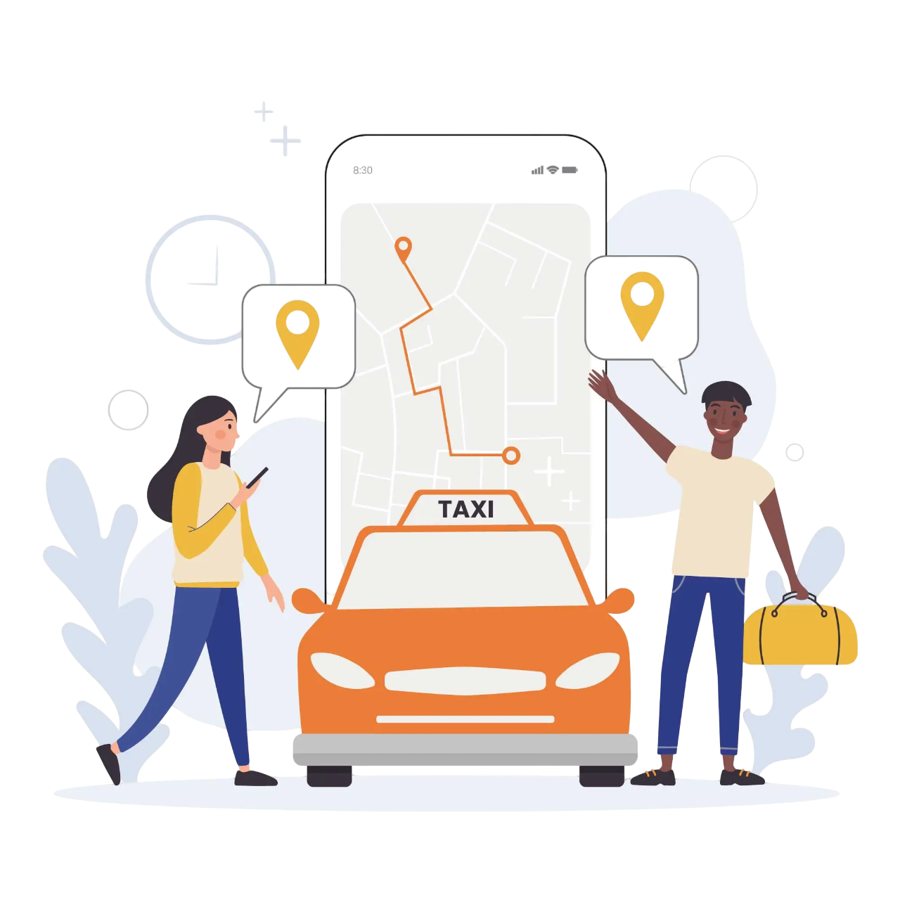 Booking illustration